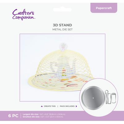 Crafters Companion Cutting Dies - Cake Stand 3D